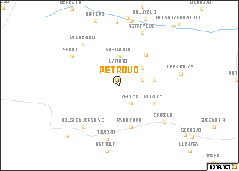 map of Petrovo