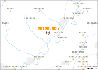 map of Petrovskiy