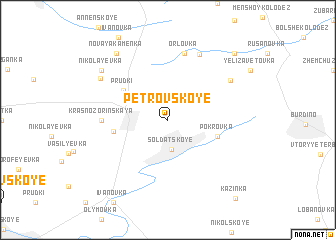 map of Petrovskoye