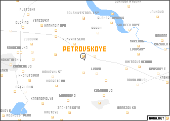 map of Petrovskoye