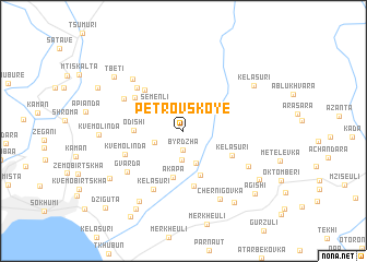 map of Petrovskoye