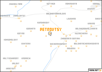 map of Petrovtsy