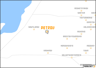 map of Petrov