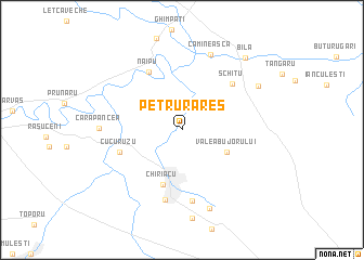 map of Petru Rareş