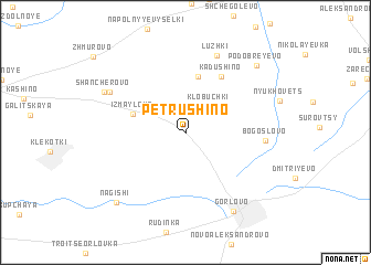 map of Petrushino