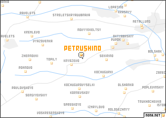 map of Petrushino