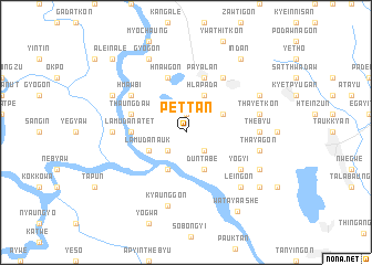 map of Pettan