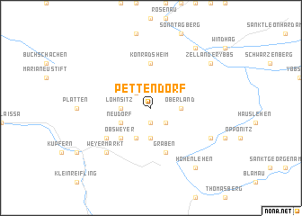 map of Pettendorf