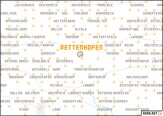 map of Pettenhofen