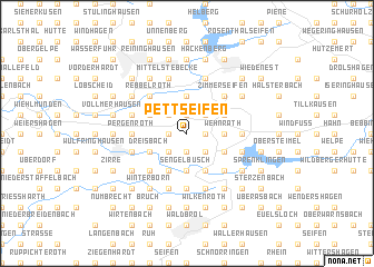 map of Pettseifen