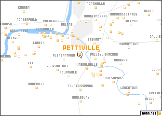 map of Pettyville