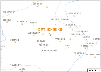 map of Petukhovka