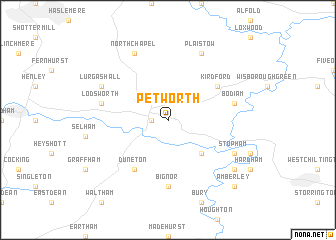 map of Petworth