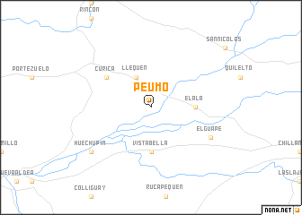 map of Peumo