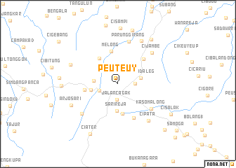 map of Peuteuy