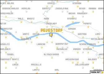 map of Pevestorf