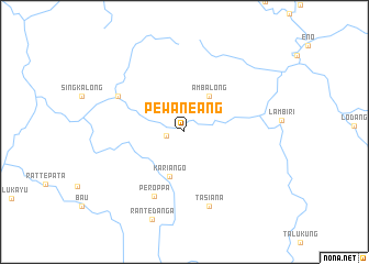 map of Pewaneang