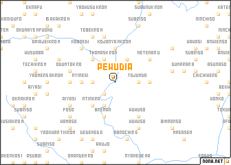 map of Pewudia