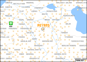 map of Peyard