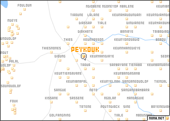 map of Peykouk