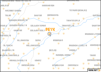 map of Peyk