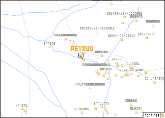 map of Pey Rūd