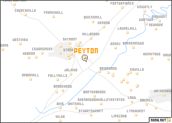 map of Peyton