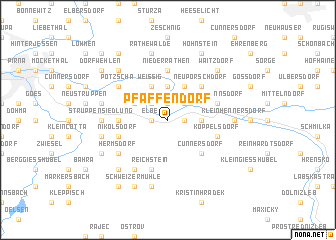 map of Pfaffendorf