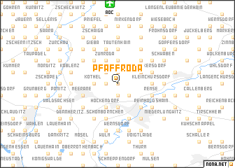 map of Pfaffroda