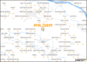 map of Pfalzdorf