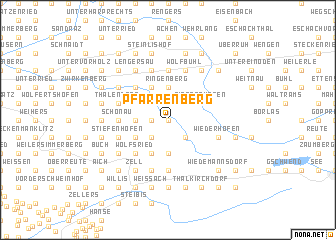 map of Pfarrenberg