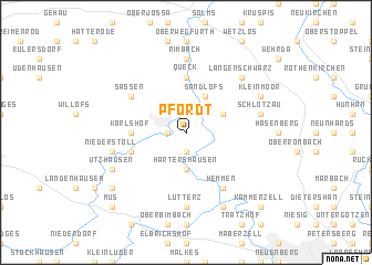 map of Pfordt