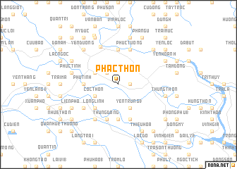 map of Phác Thôn