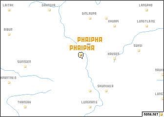 map of Phaipha