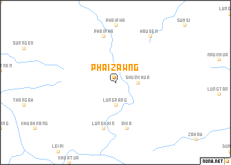 map of Phaizawng