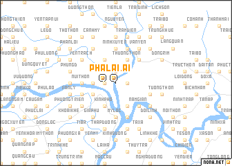 map of Phả Lại