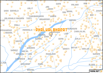 map of Phalwāl Bharat