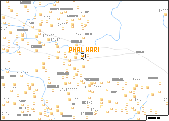 map of Phalwāri