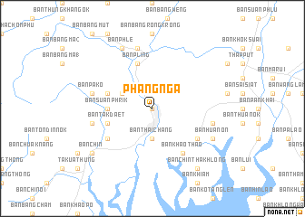 map of Phangnga