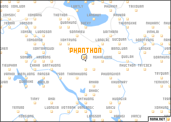 map of Phân Thôn