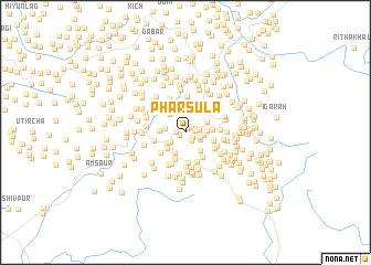 map of Pharsūla