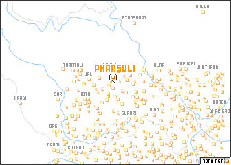 map of Pharsūli
