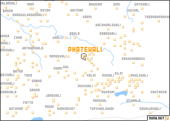 map of Phatewāli