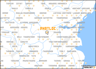 map of Phật Lộc