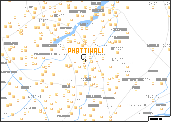 map of Phāttiwāli
