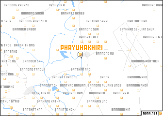 map of Phayuha Khiri