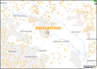 map of Pheasant Run