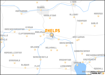 map of Phelps