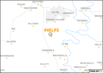 map of Phelps