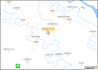 map of Phenix